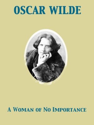 cover image of Woman of No Importance